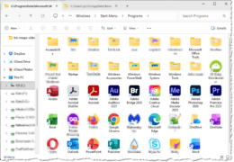 Windows 11 Start Menu Shortcuts