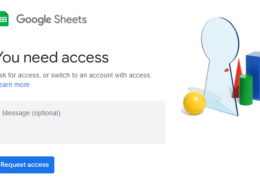Access to Google Docs or Sheets